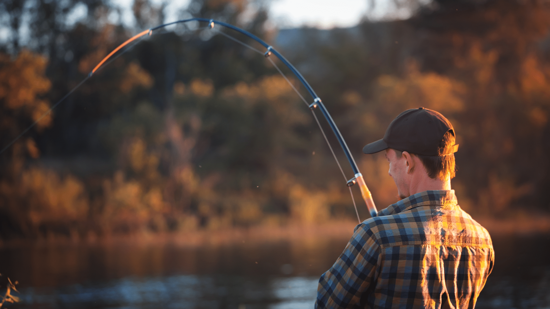 Man fishing