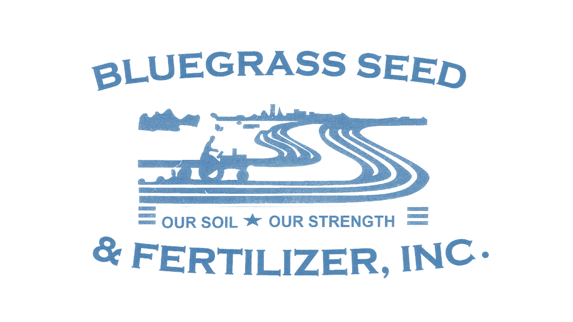 Bluegrass Seed & Fertilizer Logo
